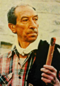 Raffaele Fraticelli in costume di scena